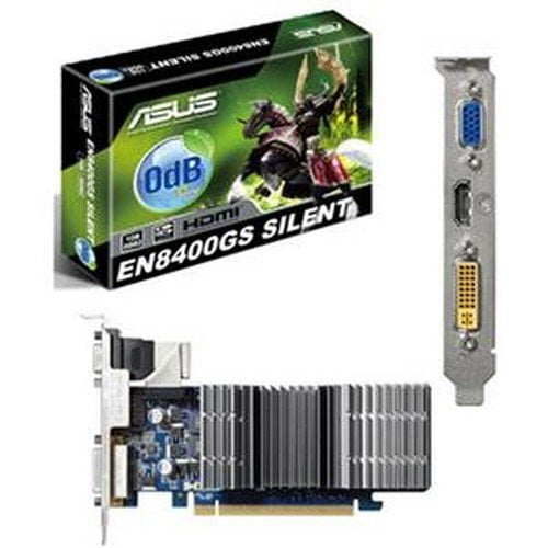 ASUS EN8400GS SILENT/DI/1 ASUS EN8400GS SILENT/DI/1GD2 (LP) Video Card 1GB DDR2 PCIE 2.0 64 BIT