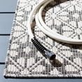 thumbnail image 2 of SAFAVIEH Martha Stewart Hampton Caroline Diamond Runner Rug, Black, 2' x 9', 2 of 6