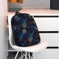 thumbnail image 3 of Lukts Peacock Feathers Pattern 15 Inch Student Backpack, Waterproof Laptop Backpack with Adjustable Shoulder Straps, Lightweight Travel, Campus Backpack, Unisex, 3 of 6