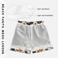thumbnail image 5 of joogoo Boys Swim Trunks Cute Dogs Heads Beach Board Shorts Drawstring Swimsuit 4T, 5 of 6