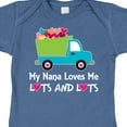 thumbnail image 4 of Inktastic Nana Loves Me Grandson Boys Boys Baby Bodysuit, 4 of 5
