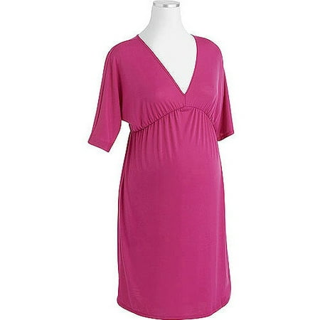 Maternity Knit Dolman Dress