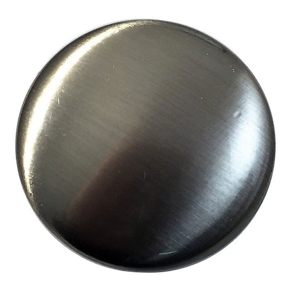 Round Cabinet Pull Knob 15/16" (24mm)Diameter [C0942] Ideal for desk and kitchen cabinets, Comes with screws Satin Nickel - Jaladera Redonda. Zinc Alloy. Nickel Satinado