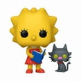 thumbnail image 1 of Funko Pop! & Buddy Television: The Simpsons - Lisa with Snowball II Vinyl Figure, 1 of 3