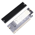 thumbnail image 4 of 4X M.2 Nvme Ssd Adaptador M2 A Pcie 3.0 X16 Tarjeta Controladora Interfaz de M Tecla Soporte Pci Express 3.0 X4, 4 of 5