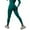 Dark Green, variant on Womens Yoga Pants Dark Green Ribbed Yoga Pants High Waist Compression Fabric High-Intensity Workout Sculpting Leggings