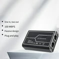 thumbnail image 2 of 2X Gigabit POE Extender 2 Port 1000M Network Switch Repeater 30W IEEE802.3Af/At Plug&Play for PoE Switch NVR IP Camera, 2 of 5