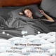 thumbnail image 3 of Juego de Sábanas Bedsure Twin XL GentleSoft Transpirable Gris Oscuro, 3 of 8