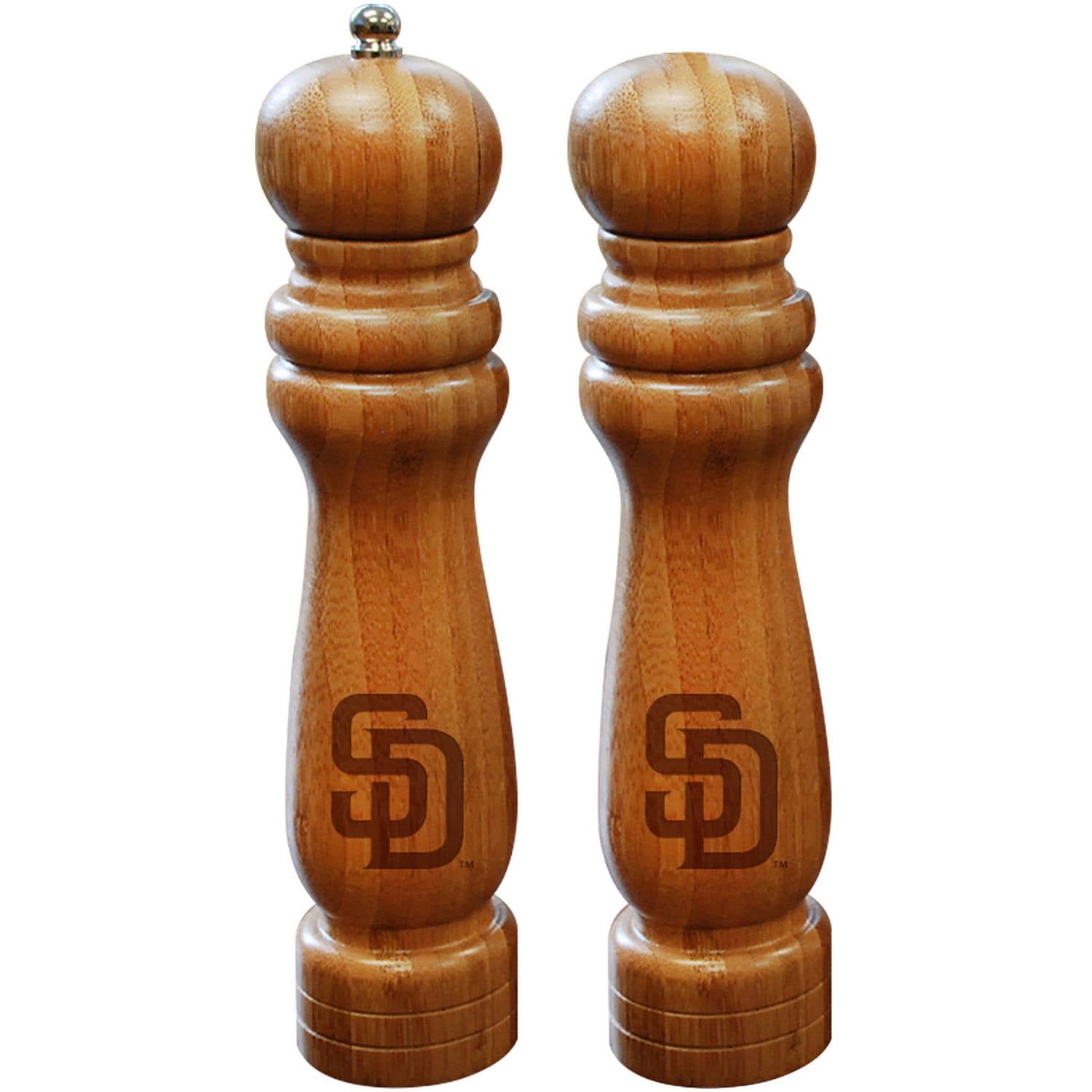 MLB Team Engraved Salt and Pepper Mills