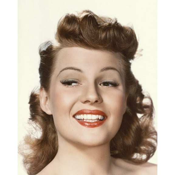 Rita Hayworth 24X36 Classic Hollywood Poster Close Up Smiling