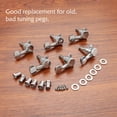 thumbnail image 4 of Ruiboury Guitar Tuning Pegs Locking Machine Heads Tuners Knobs Classical Accessories Professionals Beginners Ukulele Electric Guitars type2, 4 of 6