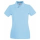 thumbnail image 1 of Fruit Of The Loom- Polo de manga corta Premium entallado para mujer (Azul cielo), 1 of 2