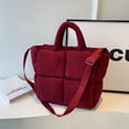 thumbnail image 6 of MMYGU Tote Bag, Puffy Purse Crossbody Bags for Women Lightweight Down Cotton Padded Tote Bag, 6 of 7