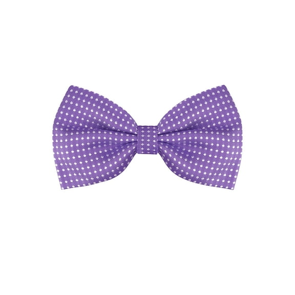 INSPIRE CHIC Men's Polka Dots Pre-Tied Bow Ties Bowties Wedding Party Bowties Purple One Size