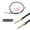 Type C 100cm, variant on suitable for Motorcycle Speedometer Cable Mileage Line 90/95/100/110cm for Chinese Scooter Moped GY6