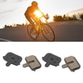 thumbnail image 1 of Bicycle Disc Brake Pads, 2 Sets Bike Brake Pad Replacement High Temperature Resistant Balanced Rebound Strength Thin  for Outdoor, 1 of 7