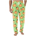 thumbnail image 2 of Styesk Men's Pants Men Printing Elastic Waist Draw Rope Pocket Full Length Pants, 2 of 6