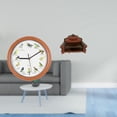 thumbnail image 2 of Tnarru Melodic Aviary Timepiece with Miniature Sofa Chair Model for Artistic Wall and Room Decor in Kitchen Home Micro Landscape Gift Spaces, 2 of 8