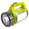 thumbnail image 1 of Linterna de mano LED brillante recargable Luz puntual de larga duración Antorcha resistente 4 modos de lámpara Carga USB 1000LM, 1 of 9