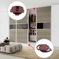 thumbnail image 4 of Plastic Sliding Door Wheel Wardrobe Roller Cabinet Wardrobe Sliding Door Gear Circuit Board Indoor Panel Kit Furniture, 4 of 11