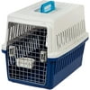 IRIS Pet Travel Carrier, Small, Blue, 26"L