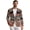 Aztec and Elk, variant on Aztec Cow Sunflower Suit Blazer for Men's Southwestern Jackets Casual Regular Fit Sports Coats Lightweight One Button Open Front Tuxedo Tops for Work