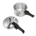 thumbnail image 2 of 3 Liter Aluminium Alloy Pressure Cooker 18cm Bottom 3L Mini Pressure Cooker for Gas Stove, 2 of 10