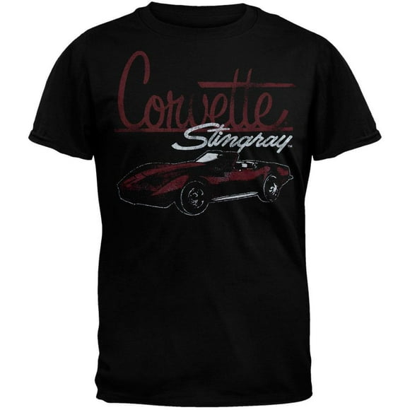 Chevrolet - T-Shirt Doux Stingray Vieilli