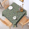 thumbnail image 6 of Floral 60" Square Waterproof Tablecloth, Floral Print Polyester Table Cover, 6 of 6