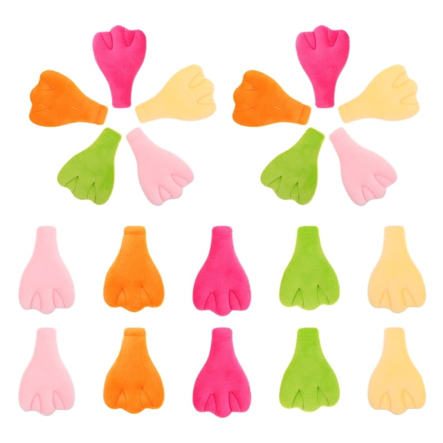 unbranded 25Ud Kit Para Muñecos De Pato Con Piezas De Suaves Para Proyectos Artesanales Color Surtido