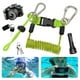 thumbnail image 1 of Buceo Bobina Resorte Natación Cordón Con Acero Inoxidable Hebilla Liberación Rápida para La Linterna Cámara Submarina, 1 of 9