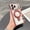 Pink, variant on for iPhone 16 Pro Plating Magnetic Ring Kickstand Straight Edge Matte Case with Lens Protector, Compatible with MagSafe, Protective Ultra Slim Clear Back Cover for iPhone 16 Pro, Orange