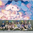 thumbnail image 5 of Sanrio school Backdrop Taspestry Banner Party Supplies Background Poster Decor Decorations, 5 of 6