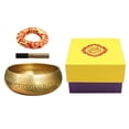 thumbnail image 2 of Juego de cuencos tibetanos de cobre martillado para meditación de chakras, regalo perfecto kits de diámetro 95 cm 5, 2 of 9
