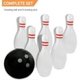 thumbnail image 2 of Vett Giant Inflatable Bowling Set for Kids & Adults, One 14 Inches Ball with Six 22 Inches Pins, 2 of 5