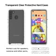 thumbnail image 6 of Galaxy S21 Plus 5G Case, Case Cover for 2020 Galaxy S21 Plus 6.7", Njjex Hard Plastic Full-Body Rugged Transparent Clear Back Bumper Case Cover for Samsung Galaxy S21 Plus -White, 6 of 9