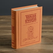 WS Game Company Jenga Vintage Bookshelf Edition, Wood Stacking Game Set