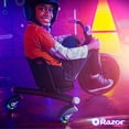 thumbnail image 3 of Razor RipRider 360 Lightshow – Trike with Rear Casters and with Motion-Activated Multi-Color Lights, 3 Wheeled Drifting Ride-On for Kids Ages 5 and Up, 3 of 11