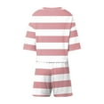 thumbnail image 6 of MAIHAN Women Vacation Outfits Summer Clothing Sets Shirt and Pants Shorts Set 2 Piece Outfit Comfortable Playwear Daily Wear, 6 of 7