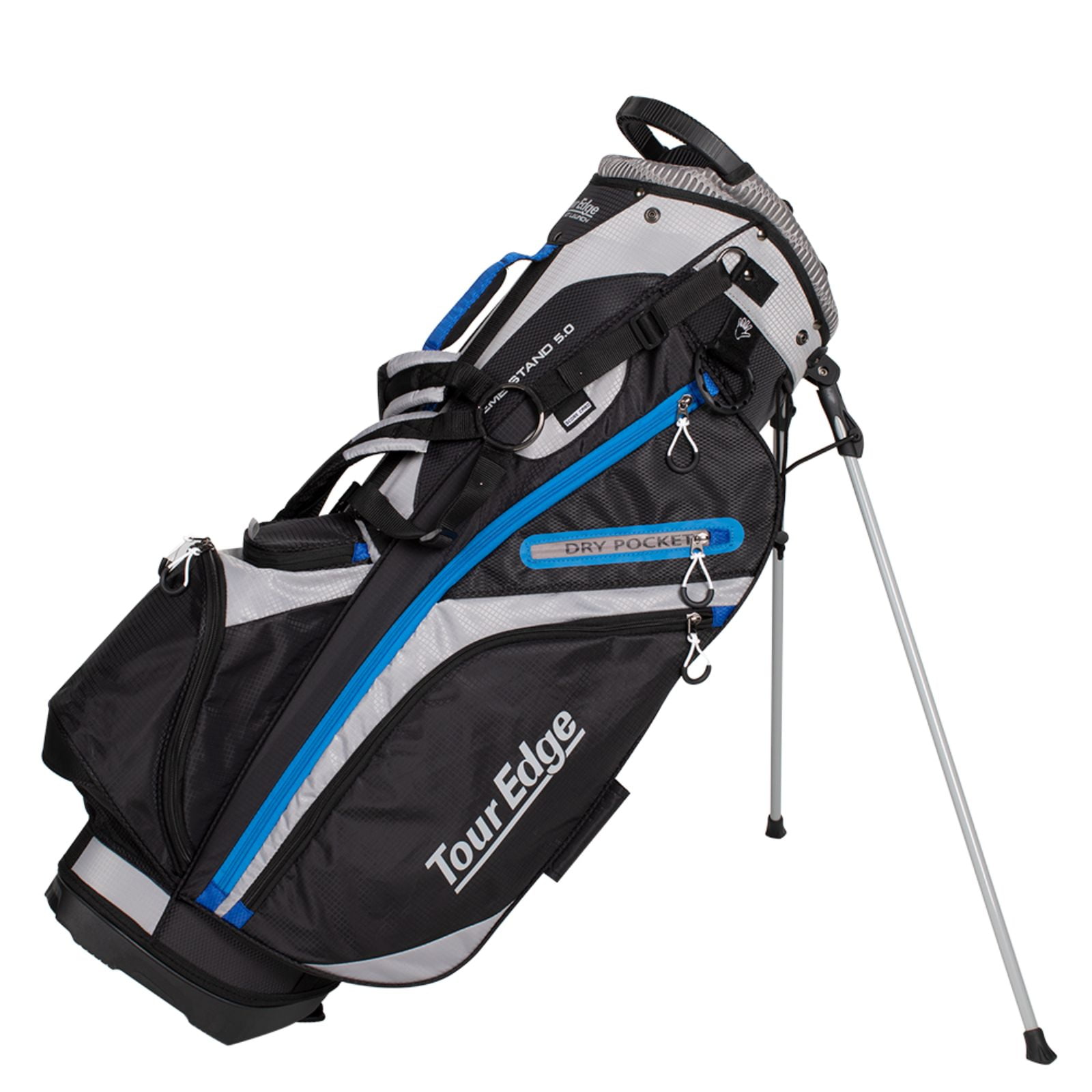 Tour Edge Hot Launch Xtreme Stand Bag-Black-Blue