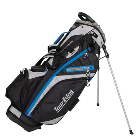 UPC: 0841538140130 | Tour Edge Hot Launch Xtreme Cart 5.0 Bag-Black-Blue