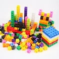 thumbnail image 3 of 100Pcs/Set 2x2x2CM Square Cube Shape Building Blocks Educational Toys For Children Kids DIY Assembling Blocks Bricks Model Toys, 3 of 6