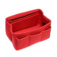 thumbnail image 5 of Felt Handbag Insert - 2 in 1 Sturdy Purse Insert Organizer Bag in Bag, 5 of 5