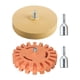 thumbnail image 1 of 2 genéricos para quitar calcomanías de ruedas con adaptador de taladro. Eliminación de adherencias de vehículos para calcomanías de rayas, 1 of 8