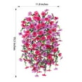 thumbnail image 4 of Flores artificiales HyeFlora Daisy Púrpura y Rosa Intenso, 2 unidades, 4 of 8