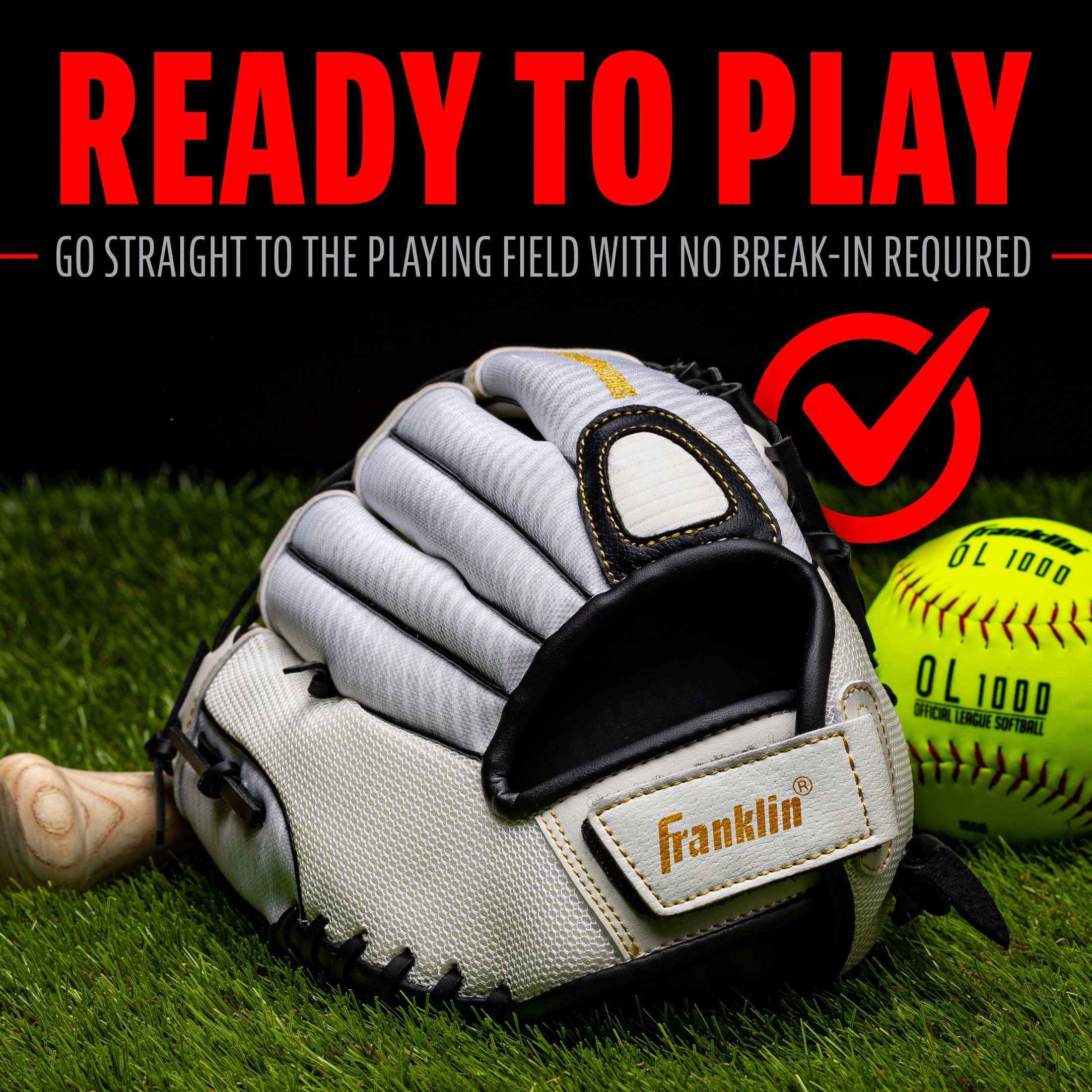 Franklin Sports Fastpitch Pro Softball Glove 12 In photo 6