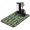 Kawaii A, variant on Jungle Hibiscus Palm Coffee Mat - Multi-Functional Absorbent Drying Mat with Tropical Print, Non-Slip Rubber Base for Stability