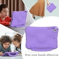 thumbnail image 3 of SaniMore for iPad Mini12345 7.9-inch and Mini 1/2/3/4/5th Gen 2012/2013/2014/2015/2019 Case, Shockproof Full-Body Handle Stand Tablet Protective Kids-friendly Lightweight Cover, Purple, 3 of 6