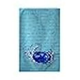 thumbnail image 3 of Betsy Drake KT351 Serviette de Cuisine Crabe Script Bleu, 3 of 3