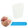 thumbnail image 4 of Uxcell Kitchen Sink Rack Feet, 20 Pack Rubber Rack Bottom Protective Replacement Feet Wire Bumpers Protector, White, 4 of 6